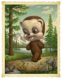 Mark Ryden's "Tree Show" Postcard Microportfolio